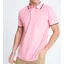 Carabou Polo Shirt Pink S/S-POLO